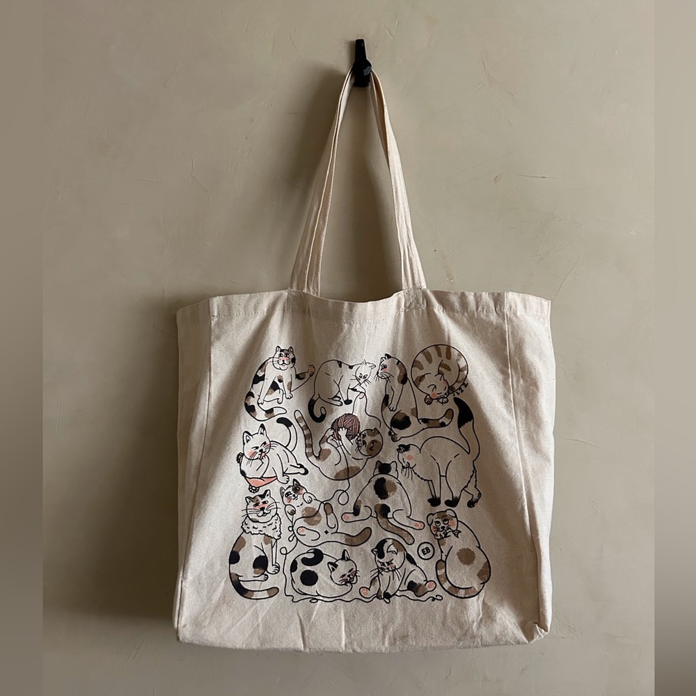 Cats Canvas Tote
